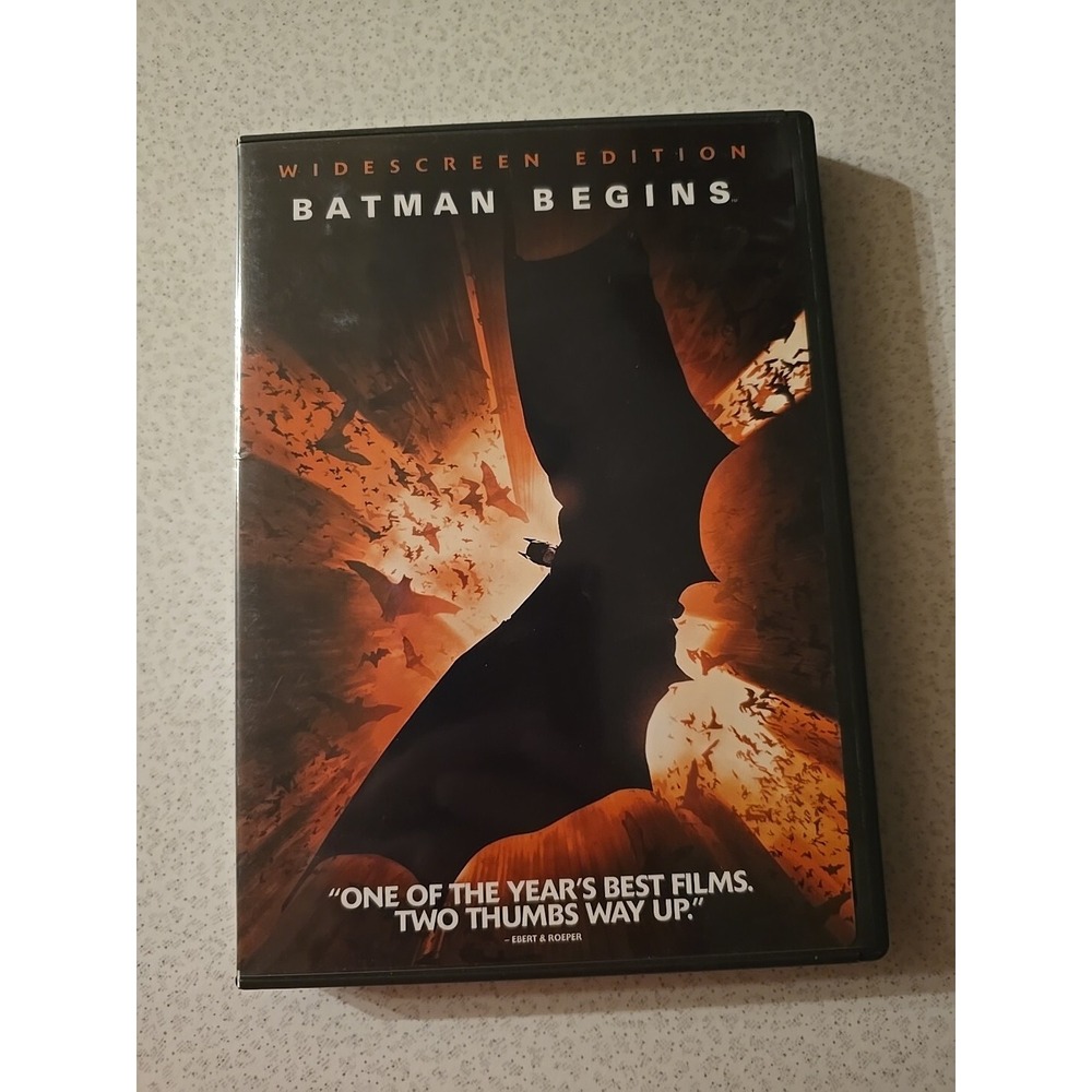 Batman Begins 2005 DVD Movie Widescreen